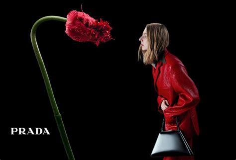 Prada's Autumn Winter Campaign makes a Floral Tribute